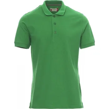 Pánské tričko Payperwear Polokošile Venice se 3 barevnými knoflíky Barva: zelená jarní, Velikost: XL