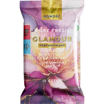 Vlhčený ubrousek Osvěžující ubrousky Pure Fresh 15 ks