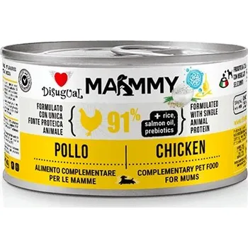 Krmivo pro psa Disugual - Kuřecí - Monoproteinové, Vlhké Krmivo pro Březí Feny - 150g