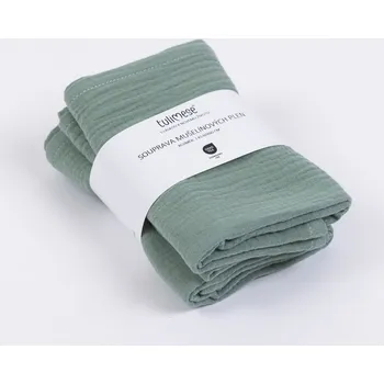 Plena Tulimese Mušelínové pleny: mátová souprava