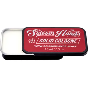 Sprchový gel Tuhá kolínská SCISSOR HANDS Solid cologne Red 15 ml