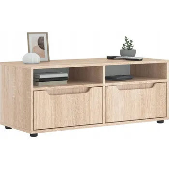 Televizní stolek TV stolek VISNES Dub Sonoma 100x40x38 cm Dřevo