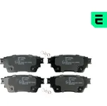 Sada brzdových destiček, kotoučová brzda OPTIMAL BP-13002