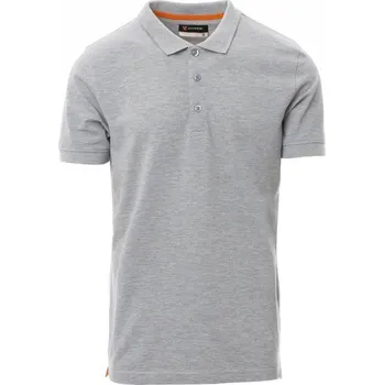 Pánské tričko Payperwear Polokošile Venice v melírové variantě Barva: šedá melange, Velikost: 3XL