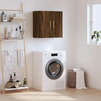 Koupelnový nábytek Závěsná skříňka, hnědý dub, 60x31x60 cm