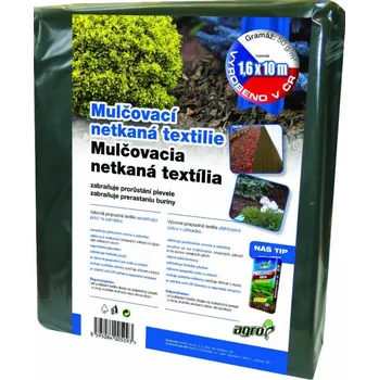 Agro Mulčovací netkaná textilie černá 50 g/m², 3,2 x 10 m