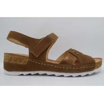 Dámské sandále PEON dámský sandál WA/620-8B hnědá Velikost: 40