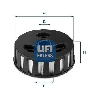 Vzduchový filtr Vzduchový filtr UFI 27.A01.00