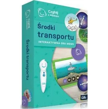 Czytaj z Albikiem Interaktywna gra memo Środki transportu