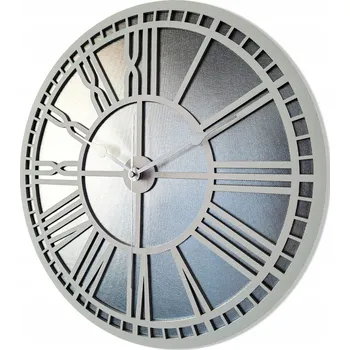 Hodiny VELKÉ DEKORATIVNÍ HODINY NA ZEĎ, RETRO, VINTAGE, ŘÍMSKÉ, OZDOBA NA STĚNU