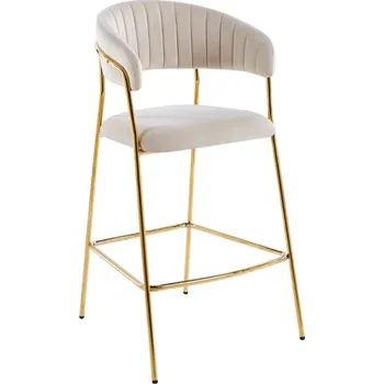 Toaletní stolek Nábytek PEGAS s.r.o. Barová židle H3 JG Béžová Zlatá