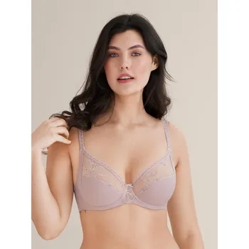 Podprsenka Conturelle 840 Mille Fleurs 0805840, Bügel-BH 805840 705 purple lotion 80E