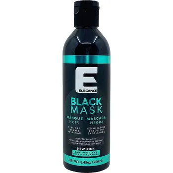 Pleťová maska Čistící černá maska ELEGANCE Black mask 250 ml