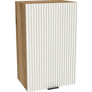 Kuchyňská skříňka Horní kuchyňská skříňka 45/72 VIGO korpus Dub Evoke, dvířka RYFLA Bílá Mat