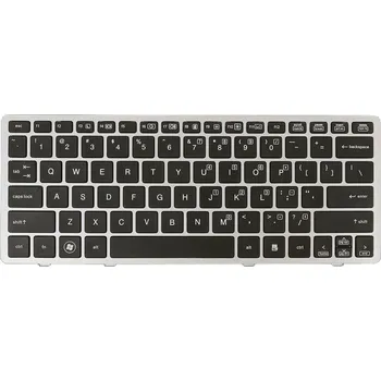 Náhradní klávesnice pro notebook Klávesnice 651390-001 638512-001 HP 2560 2570 SREBRNA pro HP, Compaq
