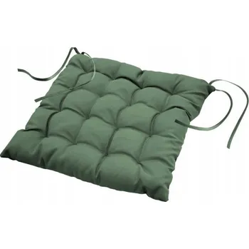 Podsedák Douceur d'intérieur Podsedák na židli ESSENTIEL, 40 x 40 cm, zelený