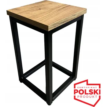 Obraz DRŽÁK NA KVĚTINÁČ KOVOVÝ LOFTOVÝ SVAŘOVANÝ STOJAN S REGULACÍ 35 CM 22X22 HRUBÝ 20X20
