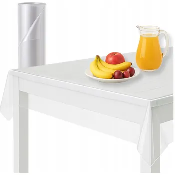 ubrus průhledná ubrusovina omyvatelná 120x120 cm Voděodolná