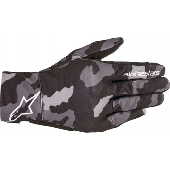 Moto rukavice RUKAVICE ALPINESTARS REEF ČERNÁ/ŠEDÁ CAMO S