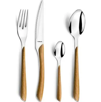 Amefa Eclat 24 ks nerez/dřevo Příbor Amefa Eclat 24 ks nerez/dřevo