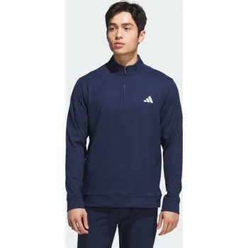 ADIDAS Tréninkové tričko Ultimate365 Classic Quarter-Zip S MODRÁ