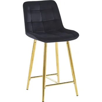 Toaletní stolek Nábytek PEGAS s.r.o. Barová židle H1 JG Černá Zlatá