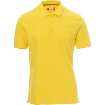 Pánské tričko Payperwear Polokošile Venice se 3 barevnými knoflíky Barva: Žlutá, Velikost: XS