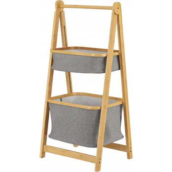 Koš na prádlo Volně stojící koš na prádlo PremiumXL 47,6 l hnědý, šedý