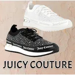 Juicy Couture dámské tenisky Bellamy sneakers s logem a ozdobnými kamínky černé Velikost: 41