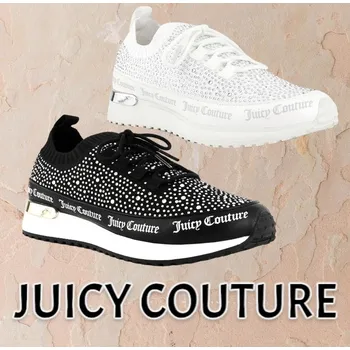 Dámské tenisky Juicy Couture dámské tenisky Bellamy sneakers s logem a ozdobnými kamínky černé Velikost: 41