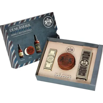 Péče o vousy Dárková sada na holení DEAR BARBER Shave care essentials