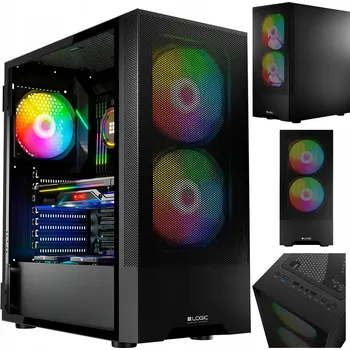 Stolní počítač VÝKONNÝ POČÍTAČ I7 14700 RX 7700 XT 1TB SSD 32GB RAM 4xARGB WIN 11