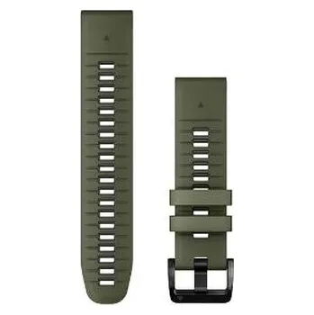 Chytré hodinky Výměnný pásek pro hodinky GARMIN QuickFit 22 mm Band Moss/Graphit