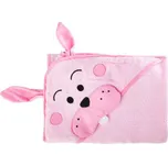 Sensillo Dětská osuška froté bavlna 100 x 100 cm Králíček růžová