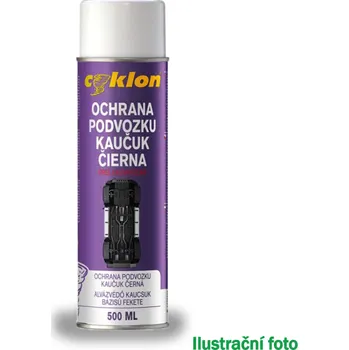 Cyklon Ochrana podvozku kaučuk černý 500ml, 1905901