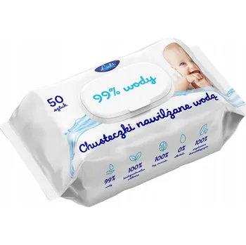 Dětský vlhčený ubrousek Luli Vlhčené ubrousky pro děti s 99 % vody, 50 ks