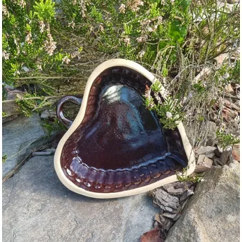 Forma na pečení Forma na pečení - srdce z keramiky- malé Jakost: II. jakost