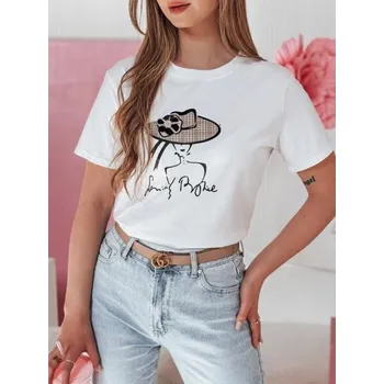 Dámské tričko Dámské tričko s potiskem WOMANPOW bílé