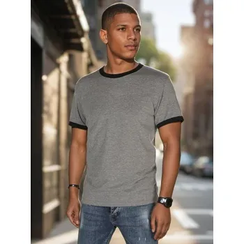 Pánské tričko basic šedé