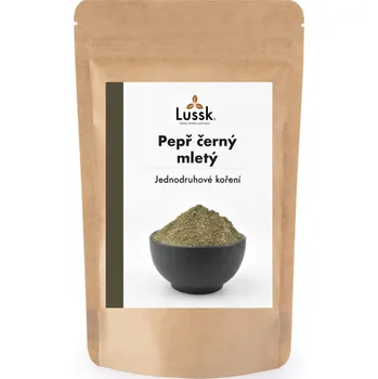 LUSSK Pepř černý mletý Balení: 30g