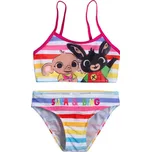 Dívčí plavky BING barevné proužky Velikost: 104-110