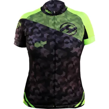 cyklistický dres Haven Singletrail pánský cyklo dres black/green Velikost: 3XL
