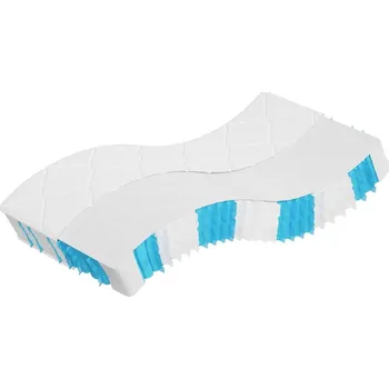 Matrace vidaXL Taštičková pružinová matrace středně tvrdá 80 x 200 cm [372836]