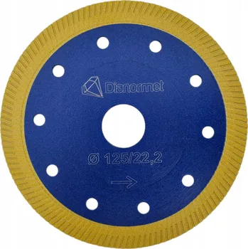 Příslušenství k brusce Kotouč na řezání slinuté dlažby, keramiky a glazury 125mm M14