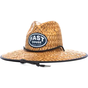Fasthouse Archie Straw Hat Dark Brown