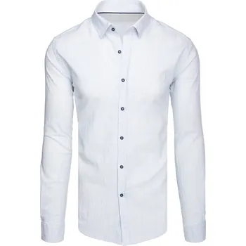 Pánská košile Pánská košile casual DX2655 Barva: Bílá, Velikost: 2XL