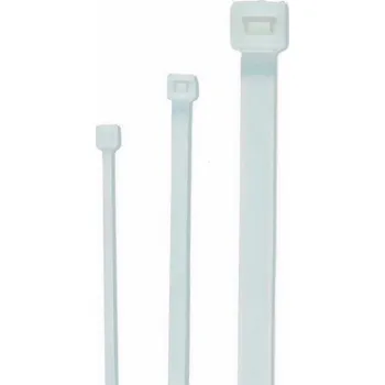 Stahovací páska CIMCO Páska vázací 140×3,5 mm bílá 100 ks