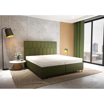 Postel BLANÁŘ NÁBYTEK, a.s. Blanář čalouněná dvoulůžková postel KORFU ROZMĚR: 160 x 200 cm