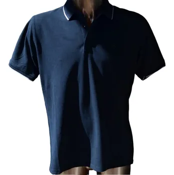 Pánská košile Pánská polo košile - modré barvy III - L