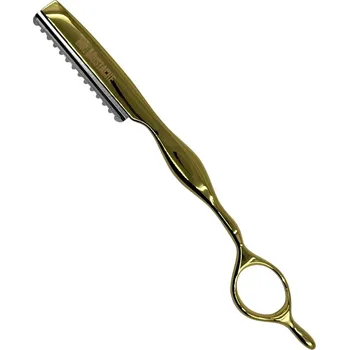 Strojek na vlasy Efilační břitva na seřezávání vlasů MR. MUSTACHE Styling razor Gold